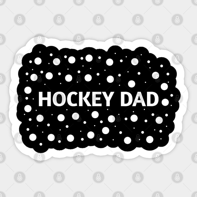 Hockey dad , Gift for Hockey players Sticker by BlackMeme94